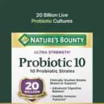 Nature’s Bounty Ultra Strength Probiotic 20 Billion-70 Capsules - Image 3