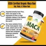 NaturaLife Labs Organic Maca 1900 mg 150 Capsules - Image 4
