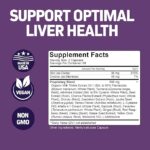 HerbTonics Liver Tonic With Zinc Oxide For Men & Woman 120 Capsules - Image 2