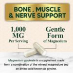 Nature’s Nutrition Magnesium Glycinate 1000mg (60 Capsules) - Image 2