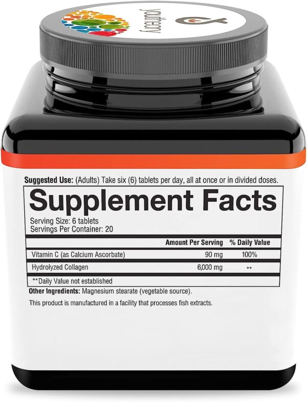 Youtheory, Collagen 6000 mg (120 Tablets) - Image 3
