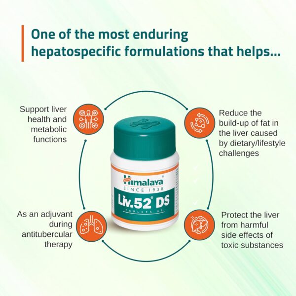 Himalaya, Liv 52 DS (60 Tablets) - Image 3