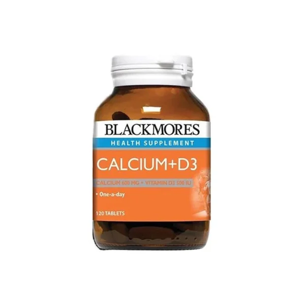 Blackmores Calcium + Vitamin D3 – 120 Tablets - Image 1