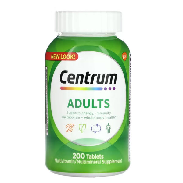 Centrum Adult Multivitamin/Multimineral Supplement – 200 Tablets - Image 1