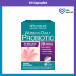 Trunature Women’s Daily Probiotic 25 Billion (90 Capsules)
