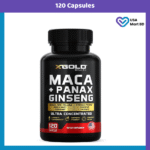 X Gold Health Maca + Panax Ginseng Ultra Concentrated (120 Capsules)
