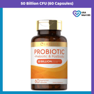 Carlyle Probiotics Probiotic & Postbiotic | 50 Billion CFU (60 Capsules)