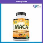 NaturaLife Labs Organic Maca 1900 mg 150 Capsules