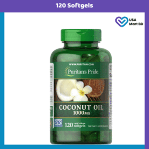 Puritan's Pride Coconut Oil 1000 mg (120 Softgels)