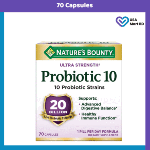 Nature’s Bounty Ultra Strength Probiotic 20 Billion-70 Capsules
