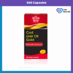Seven Seas Cod Liver Oil GOLD (500 Capsules)