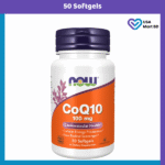 NOW Foods, CoQ10 100 mg (50 Softgels)