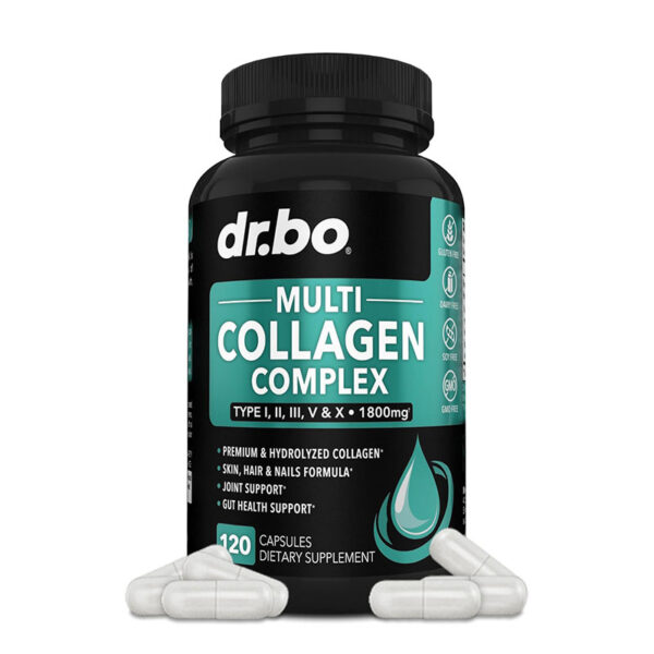 Dr.bo Multi Collagen Complex – 120 Capsules - Image 1