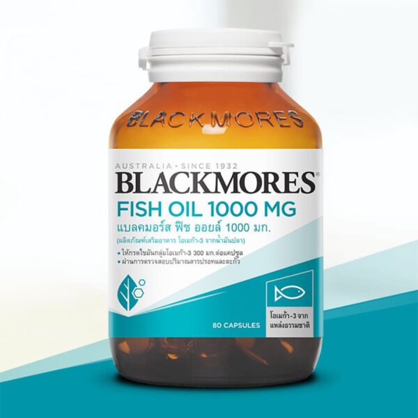 Blackmores Fish Oil 1000mg – 80 Capsules - Image 1
