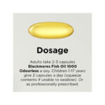 Blackmores Fish Oil 1000mg – 80 Capsules - Image 2