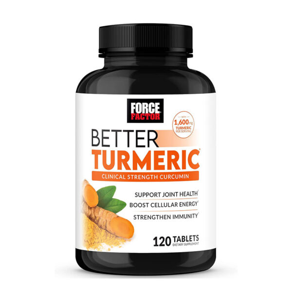 Force Factor Better Turmeric – 120 Tablets - Image 1