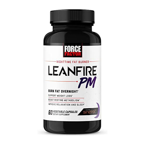 Force Factor LeanFire PM – 60 Vegetable Capsules - Image 1