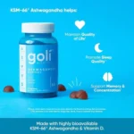 Goli Nutrition Ashwagandha Gummies (60 Gummies) - Image 4