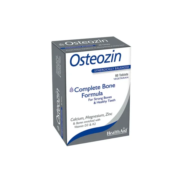 HealthAid Osteozin (New Bone Formula) 90’s VegiTabs - Image 2