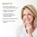 Healthy Care Super Hair, Skin and Nails (100 Capsules) - Image 4