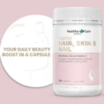 Healthy Care Super Hair, Skin and Nails (100 Capsules) - Image 2