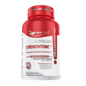 HerbTonics Strengthtonic Advance Testosterone Booster 60 Vegan Capsules