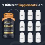 HerbTonics Shilajit with Ashwagandha 60 Vegetarian Capsules - Image 2