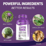 HerbTonics Liver Tonic With Zinc Oxide For Men & Woman 120 Capsules - Image 4