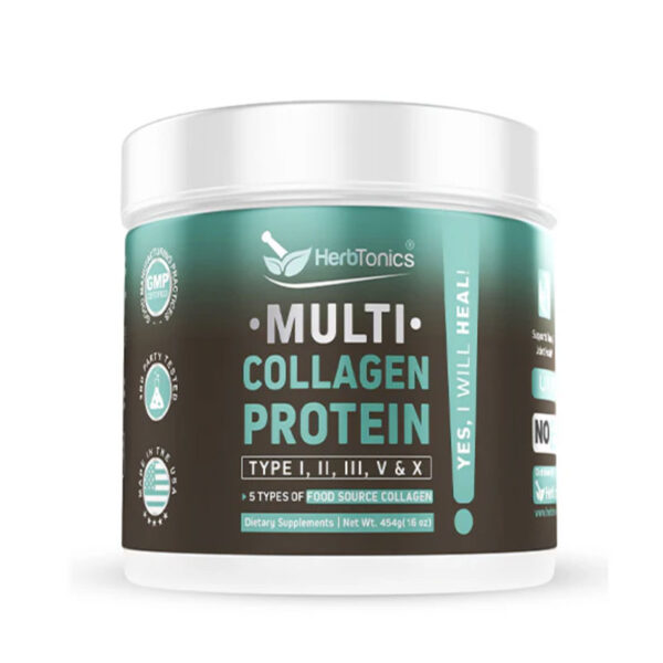 HerbTonics Multi Collagen Protein Powder 454g - Image 1