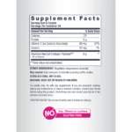 NeoCell Grassfed Collagen Peptides + C, 6000 mg (per serving), 120 Caplets - Image 3