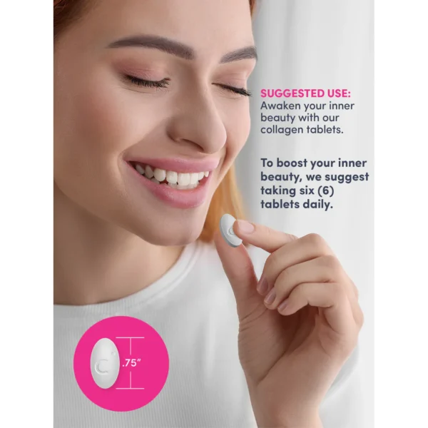 Neocell Grassfed Collagen Peptides + C & Biotin 180 Caplets - Image 2