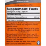 NOW Foods, Glutathione 250 mg (60 Capsules) - Image 2