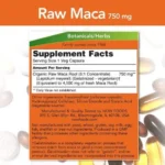 NOW Foods Maca 750mg (90 Capsules) - Image 2