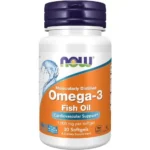 NOW Foods, Omega 3 Fish Oil 1000 mg (30 Softgels)