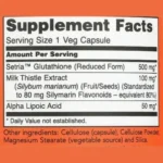 Now Foods Glutathione 500 mg (60 Capsules) - Image 2