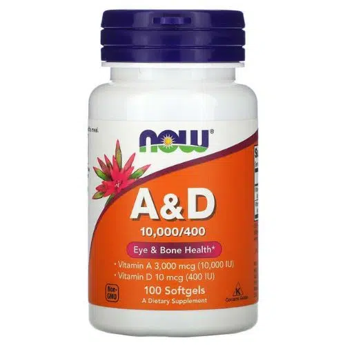 NOW-Vitamin-A-D-Capsule-Price-in-Bangladesh.jpg Now Foods Vitamin A & D 10000/400 (100 Softgels) - Image 1