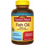 Nature Made Fish Oil Omega-3 1200mg (100 Softgels)