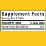 Nature Made Iron 65 mg (325 mg Ferrous Sulfate) 365Tablets - Image 3