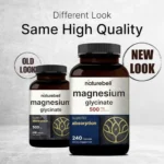 Naturebell Magnesium Glycinate 500mg (240 Capsules) | 3rd Party Tested - Image 2