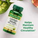 Nature’s Bounty, Ginkgo Biloba ,120 mg, 100 Capsules - Image 3
