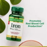 Nature's Bounty Iron 65 Mg (100 Tablets) - Image 3