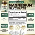 Nature’s Nutrition Magnesium Glycinate 250mg (120 Tablets) - Image 4