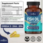 NEW AGE Omega 3 Fish Oil 2500mg (90 Softgels) - Image 3