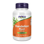 Now Dandelion Root 500 mg – 100 Veg Capsules