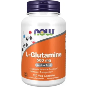 Now Foods L- Glutamine 500mg (120 Capsules)
