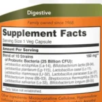 NOW Foods, Probiotic-10, 25 Billion (50 Capsules) - Image 2