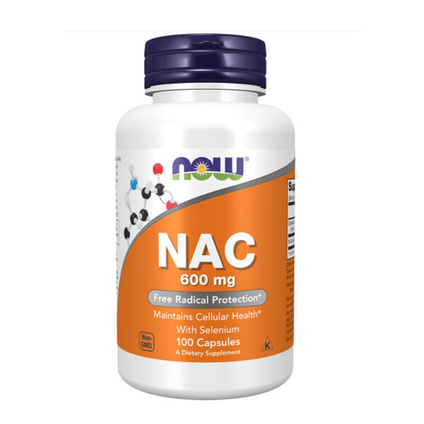 Now NAC 600mg – 100 capsules - Image 1