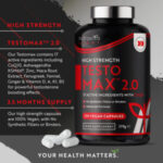 Nutravita TESTOMAX 2.0 for Men – 210 Vegan Caps - Image 3