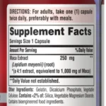 Puritan’s Pride Maca 500mg | 60 Capsules - Image 3