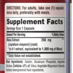 Puritan’s Pride Maca 500mg 60 Capsules - Image 2